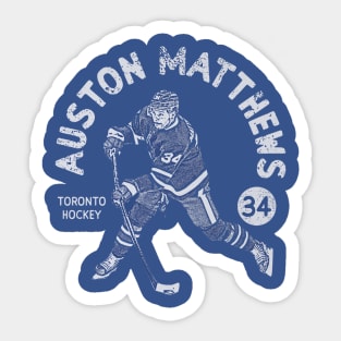 Auston Matthews Toronto Stamp Sticker